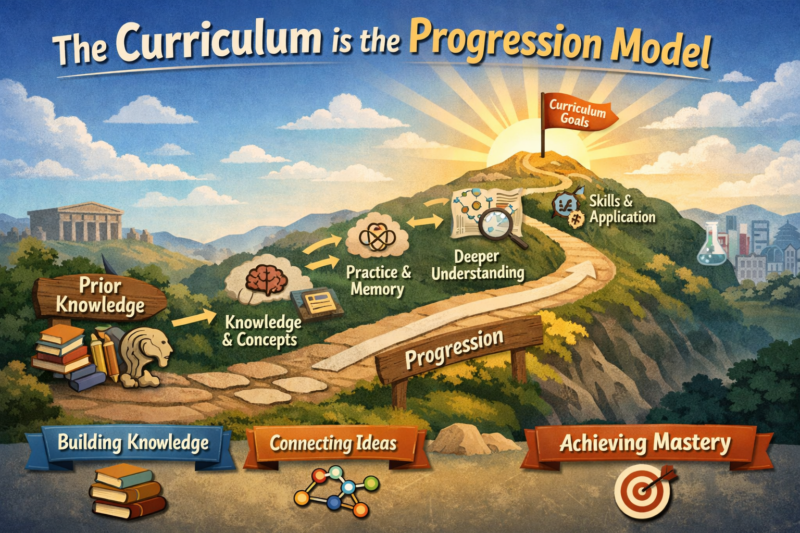 How to make ‘curriculum the progression model’